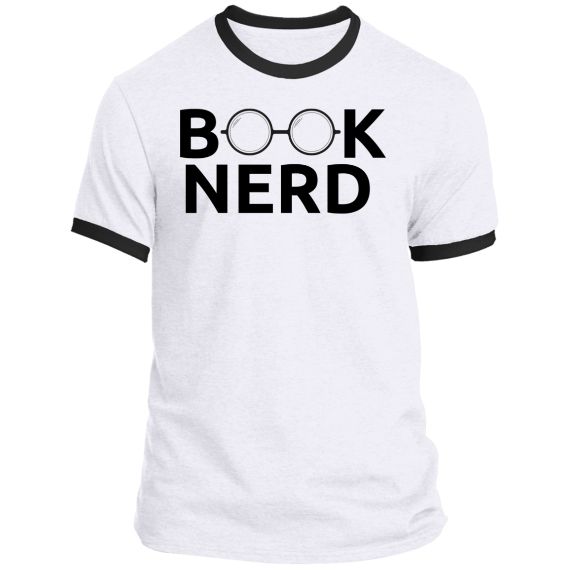 Book Nerd Ringer Tee