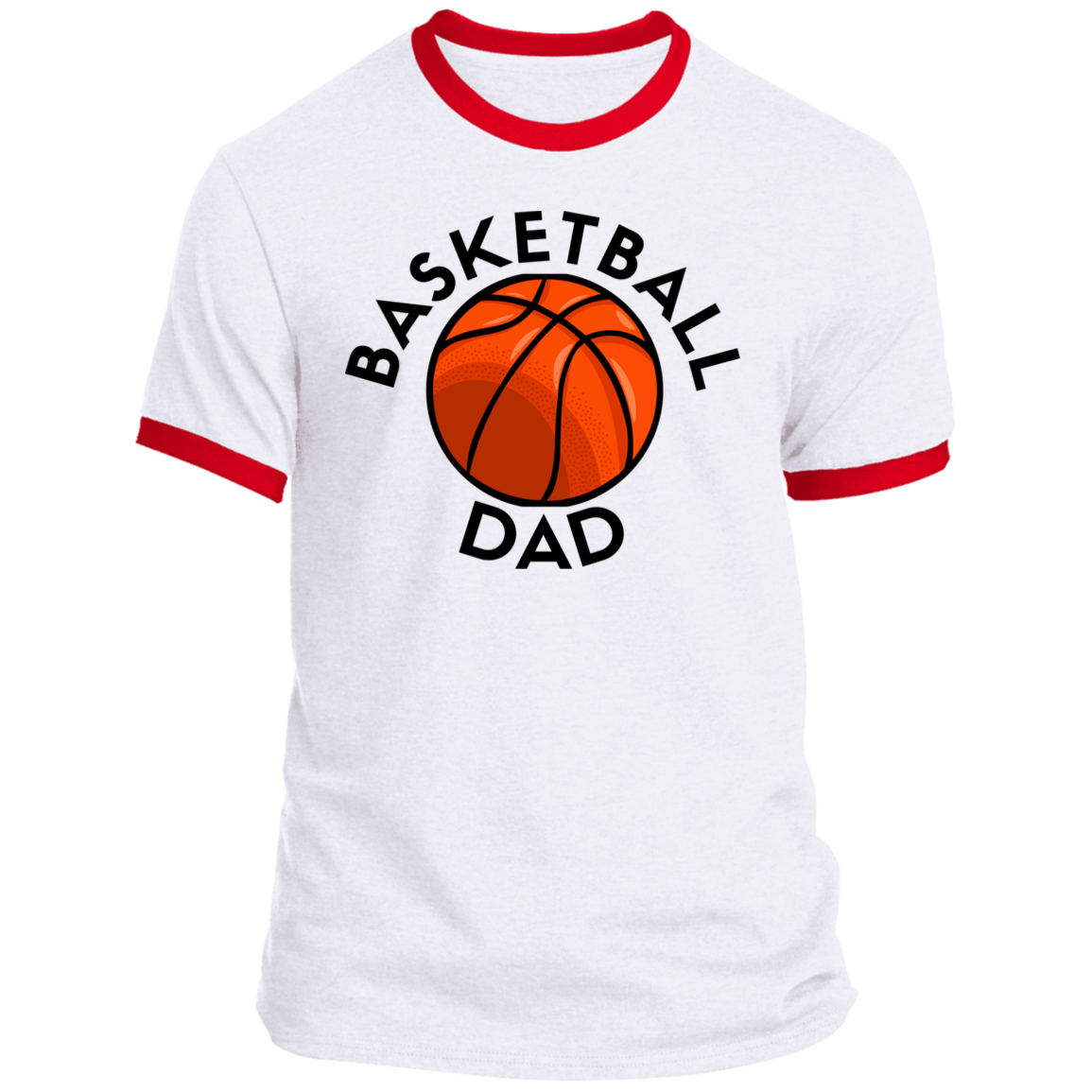 Basketball Parent Ringer Tee