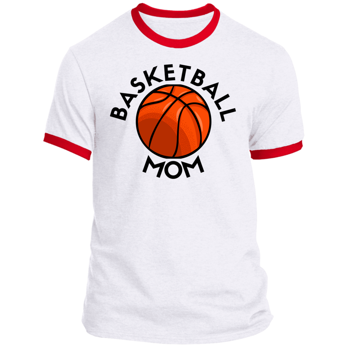 Basketball Parent Ringer Tee