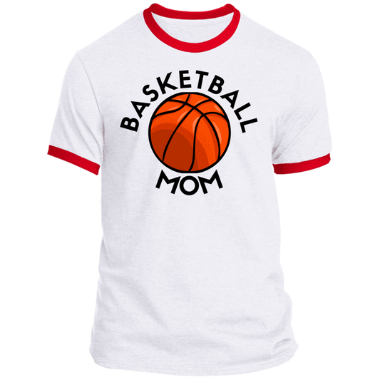 Basketball Parent Ringer Tee
