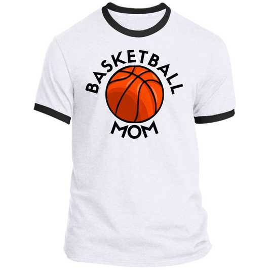 Basketball Parent Ringer Tee