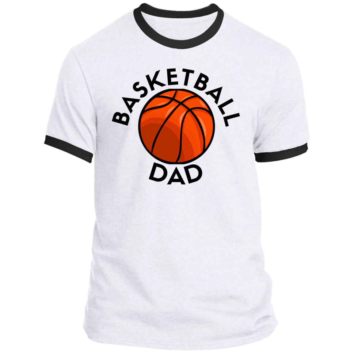Basketball Parent Ringer Tee